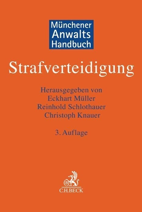 Munchener Anwaltshandbuch Strafverteidigung (Hardcover)