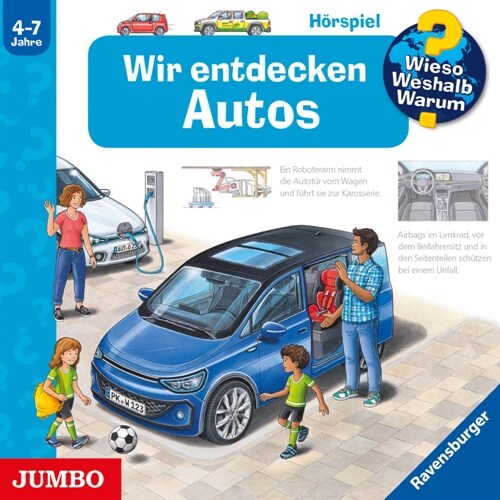 Wieso Weshalb Warum Wir entdecken Autos, 1 Audio-CD (CD-Audio)