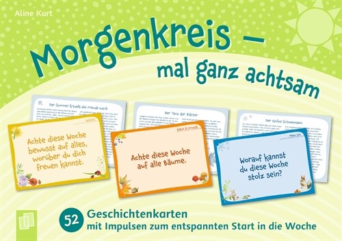 Morgenkreis - mal ganz achtsam (Cards)