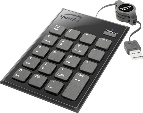 SPEEDLINK DIGY Keypad, black (General Merchandise)