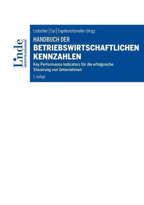 Handbuch der betriebswirtschaftlichen Kennzahlen (Hardcover)