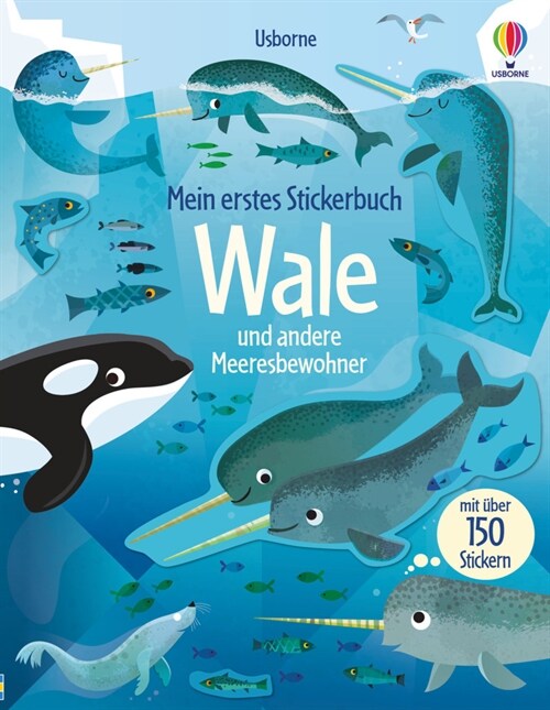 Mein erstes Stickerbuch: Wale und andere Meeresbewohner (Paperback)