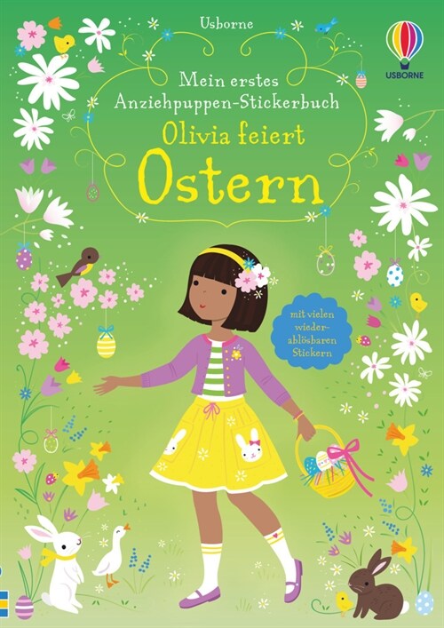 Mein erstes Anziehpuppen-Stickerbuch: Olivia feiert Ostern (Paperback)