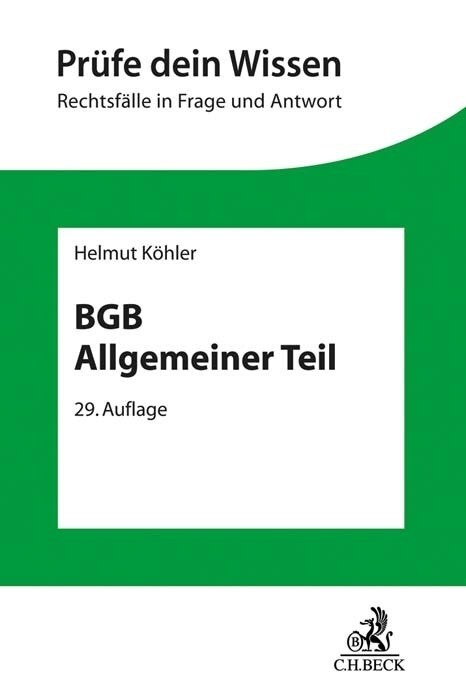 BGB Allgemeiner Teil (Paperback)