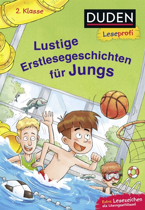 Duden Leseprofi - Lustige Erstlesegeschichten fur Jungs, 2. Klasse (DB) (Hardcover)