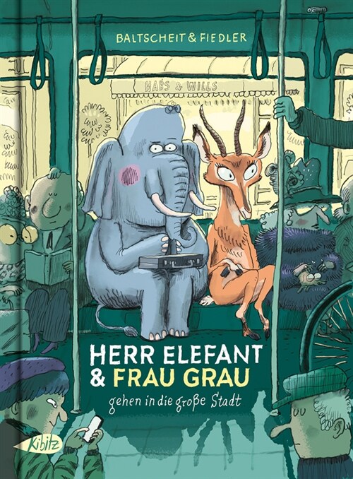 Herr Elefant und Frau Grau gehen in die große Stadt (Hardcover)