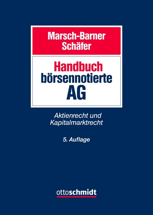 Handbuch borsennotierte AG (Hardcover)