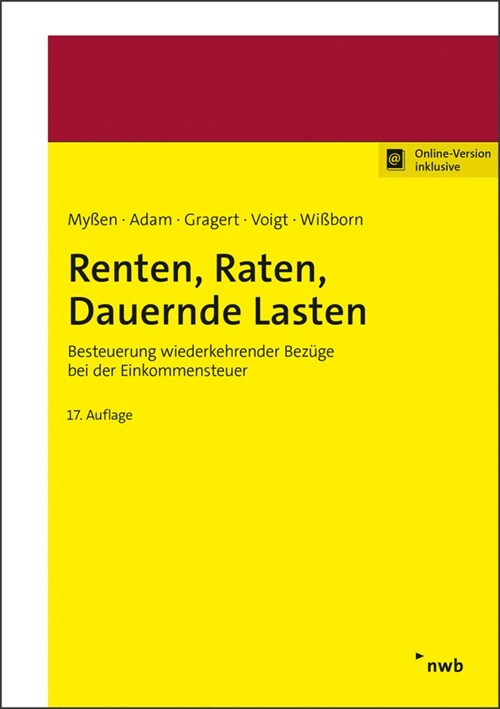 Renten, Raten, Dauernde Lasten (WW)