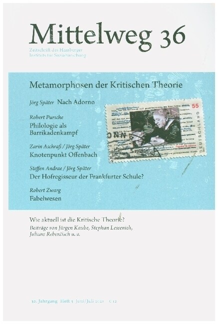 Metamorphosen der Kritischen Theorie (Paperback)