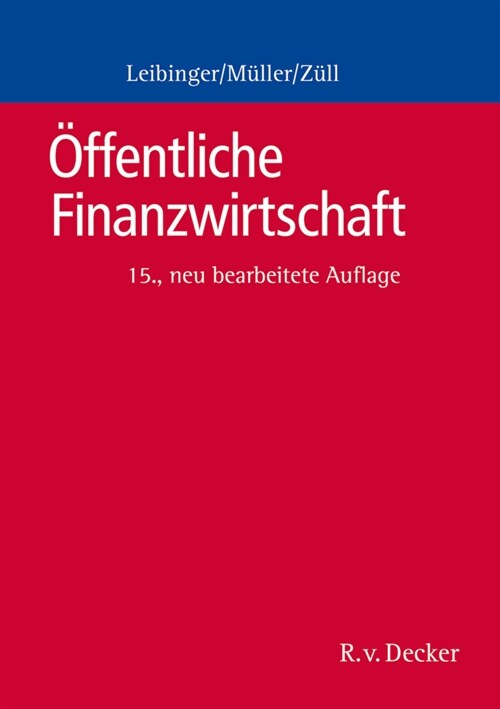 Offentliche Finanzwirtschaft (Paperback)