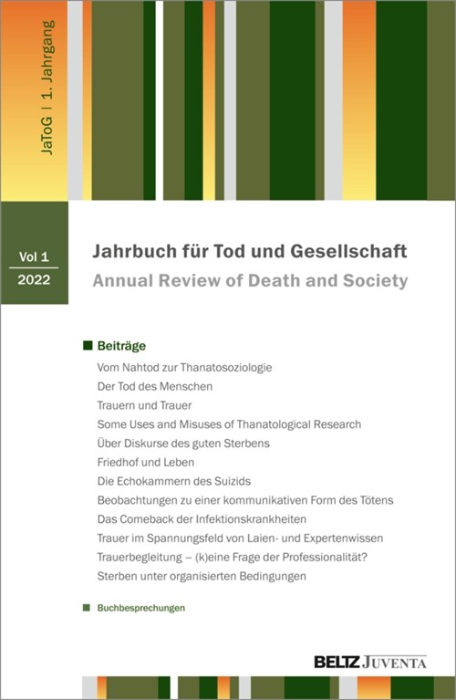 Jahrbuch Tod und Gesellschaft 2022 (Paperback)