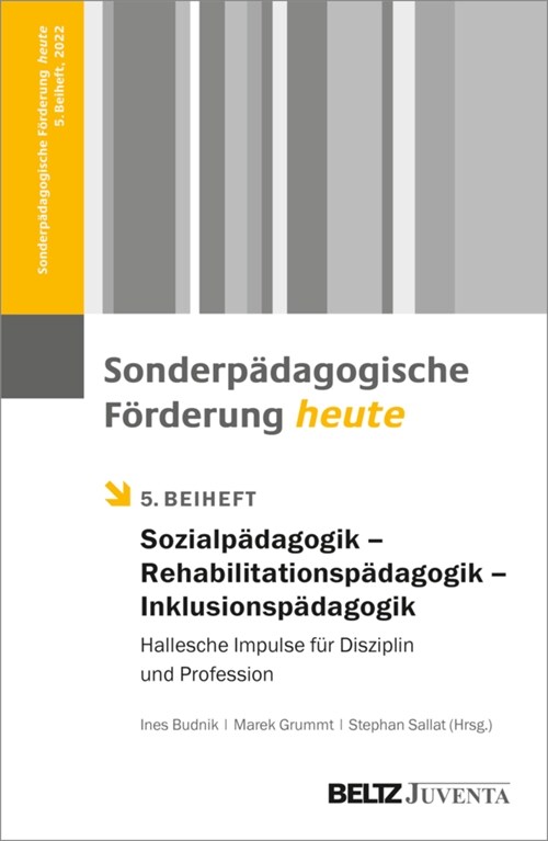 Sonderpadagogik - Rehabilitationspadagogik - Inklusionspadagogik (Paperback)