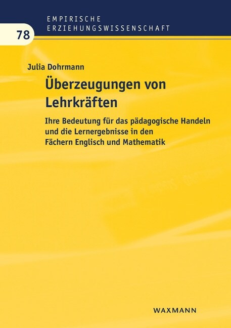 Uberzeugungen von Lehrkraften (Paperback)