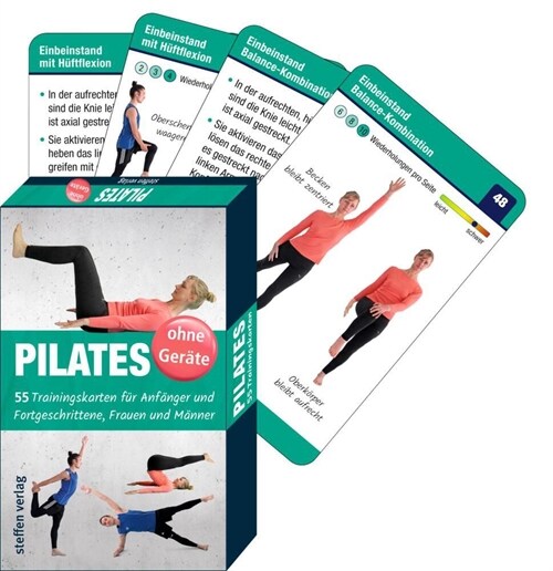 Trainingskarten: Pilates ohne Gerate (Book)