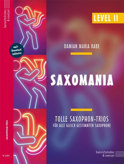 Saxomania - Level II, Partitur und Stimmen (Sheet Music)