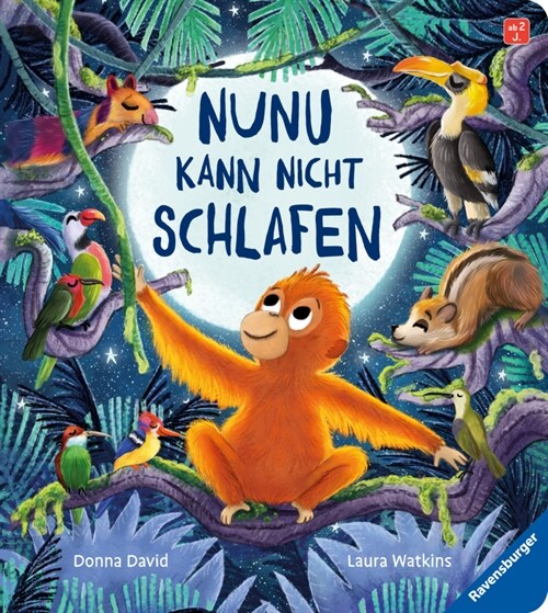 Nunu kann nicht schlafen - eine liebevoll erzahlte Gutenachtgeschichte fur Kinder ab 2 Jahren (Board Book)