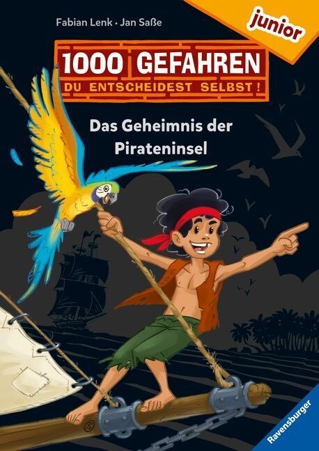 1000 Gefahren junior - Das Geheimnis der Pirateninsel (Erstlesebuch mit Entscheide selbst-Prinzip fur Kinder ab 7 Jahren) (Hardcover)