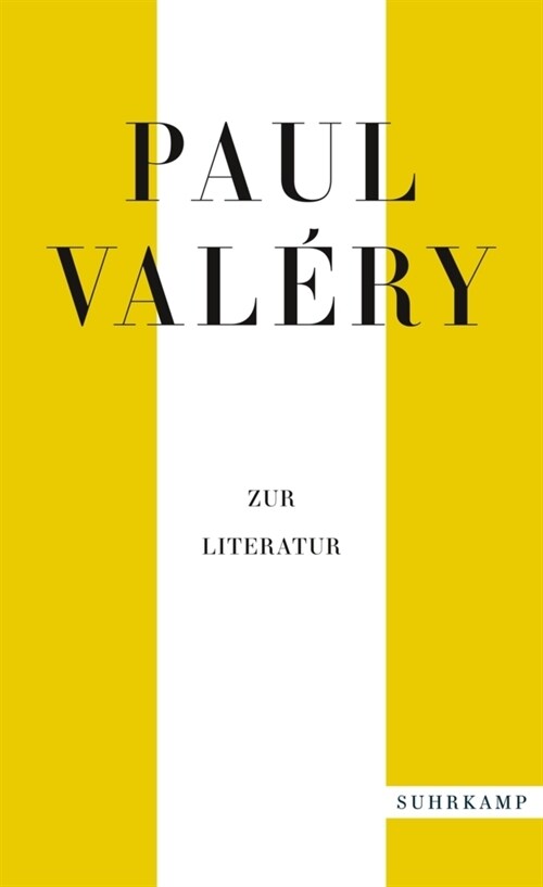 Paul Valery: Zur Literatur (Paperback)