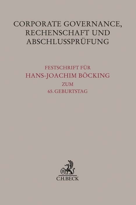 Corporate Governance, Rechenschaft und Abschlussprufung (Hardcover)