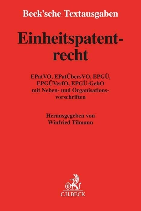 Einheitspatentrecht (Paperback)