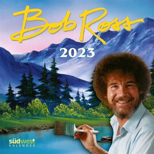 Bob Ross 2023 Wandkalender (Calendar)