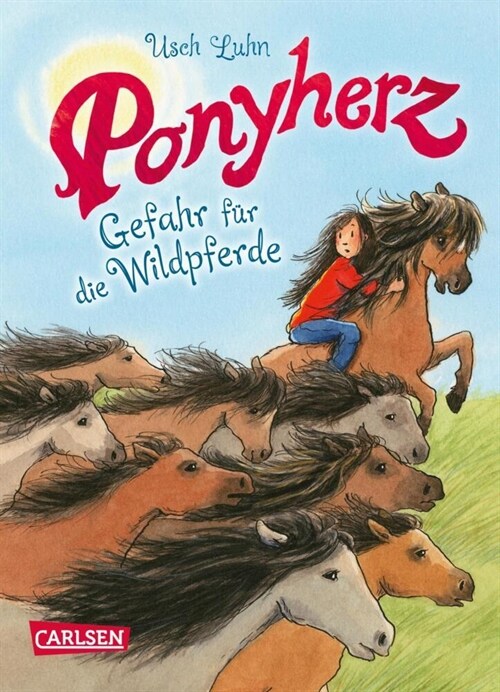 Ponyherz 19: Gefahr fur die Wildpferde (Hardcover)