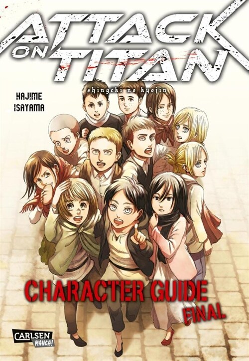 Attack on Titan: Character Guide Final (Paperback)