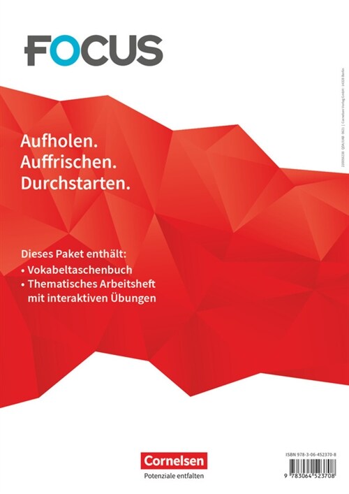 Focus on Grammar - Arbeitsbuch zur Wiederholung zentraler grammatischer Strukturen - Ausgabe 2019 (3rd / 4th Editon) - B1/B2 (WW)