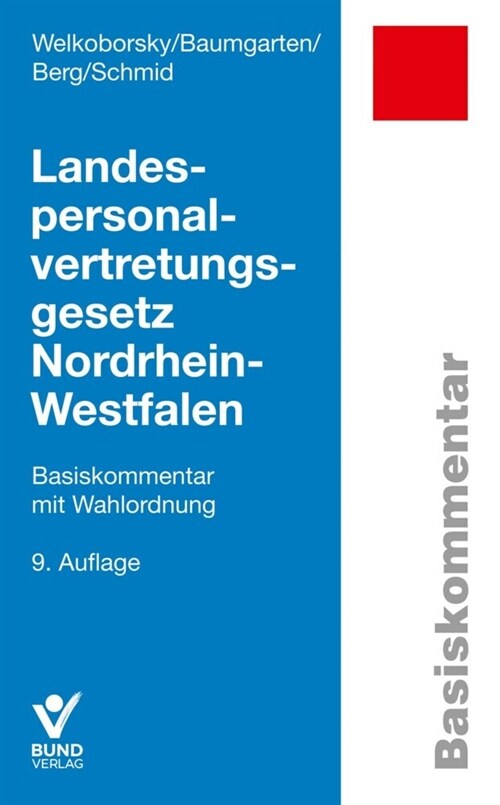 Landespersonalvertretungsgesetz Nordrhein-Westfalen (Paperback)