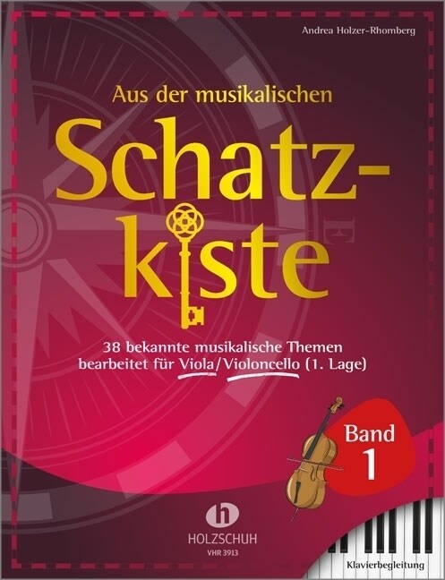 Aus der musikalischen Schatzkiste 1 - Klavierbegleitung zu Viola/Violoncello (Sheet Music)