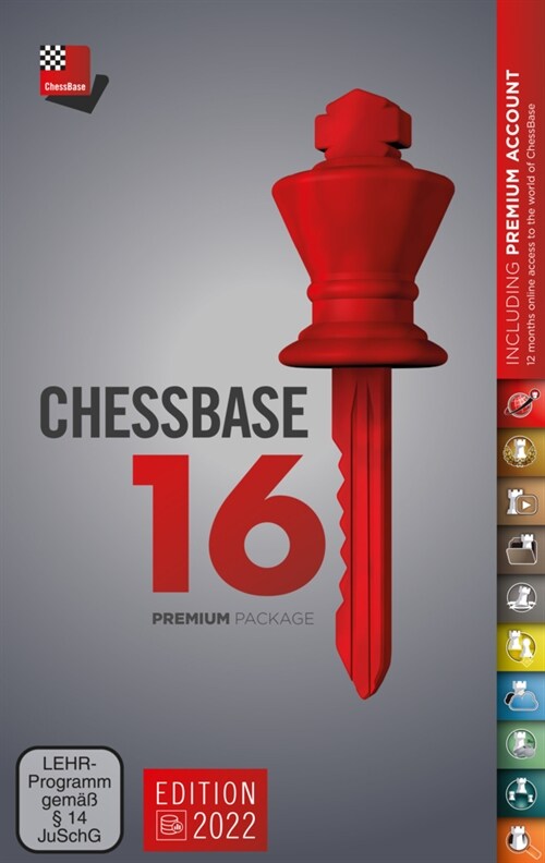 ChessBase 16 Premiumpaket - Edition 2022 - (DVD-ROM)