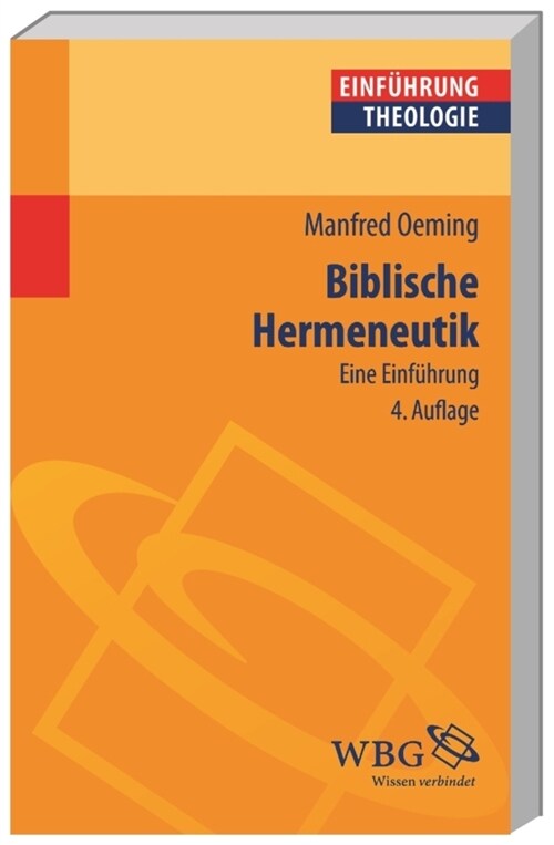 Biblische Hermeneutik (Paperback)