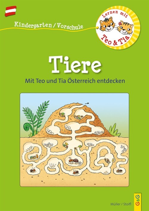 Osterreich entdecken mit Teo und Tia - Tiere (Paperback)