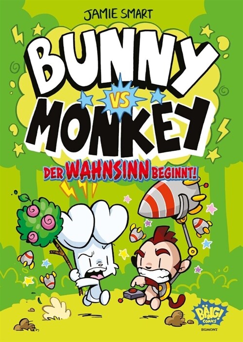 Bunny vs. Monkey - Der Wahnsinn beginnt (Paperback)