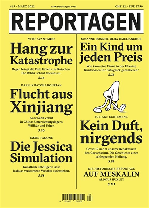 Reportagen #63 (Book)