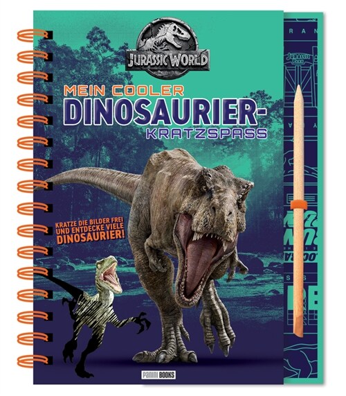 Jurassic World: Mein cooler Dinosaurier-Kratzspaß (Hardcover)