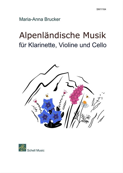 Alpenlandische Musik fur Klarinette, Violine und Cello, 3 Teile (WW)