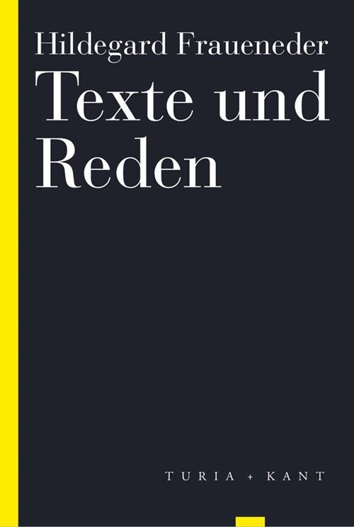 Texte und Reden (Paperback)