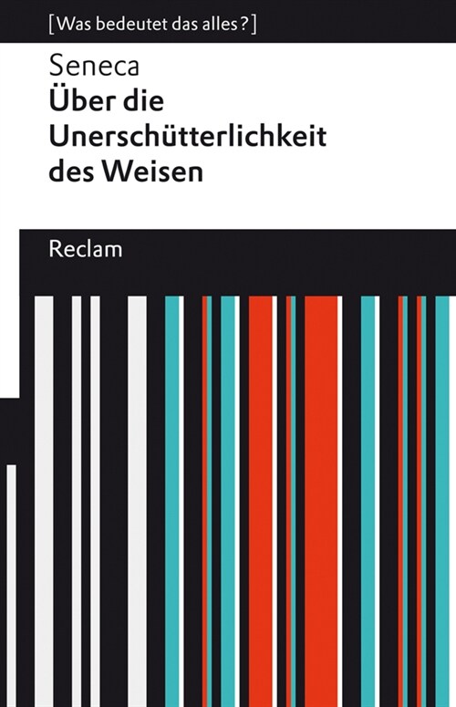 Uber die Unerschutterlichkeit des Weisen (Paperback)