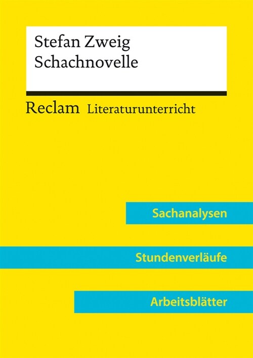 Stefan Zweig: Schachnovelle (Lehrerband) (Paperback)