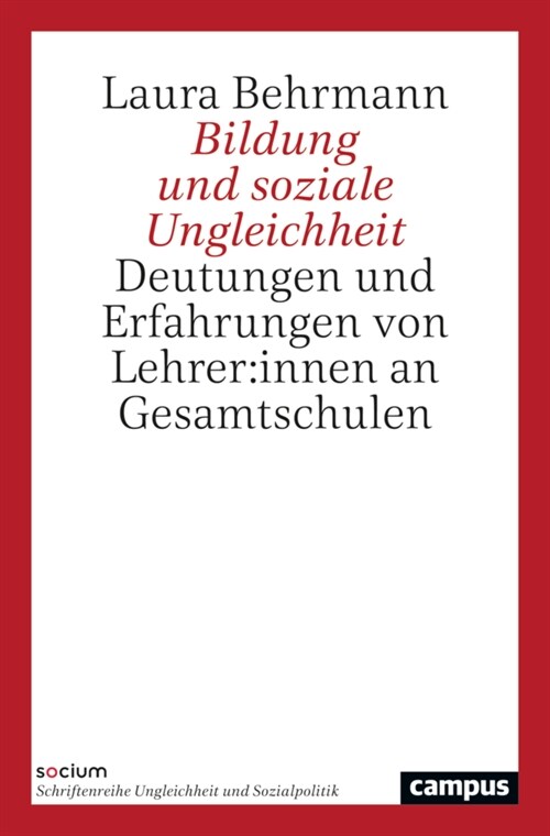 Bildung und soziale Ungleichheit (Paperback)