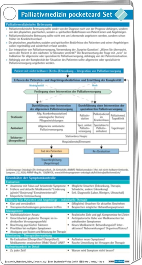 Palliativmedizin pocketcard Set (Book)