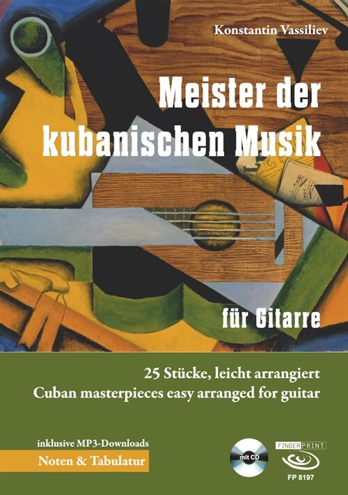 Meister der kubanischen Musik fur Gitarre, m. 1 Audio-CD (Paperback)