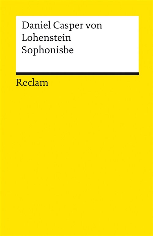 Sophonisbe (Paperback)