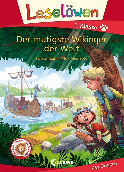 Leselowen 1. Klasse - Der mutigste Wikinger der Welt (Hardcover)
