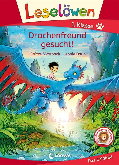 Leselowen 1. Klasse - Drachenfreund gesucht! (Hardcover)