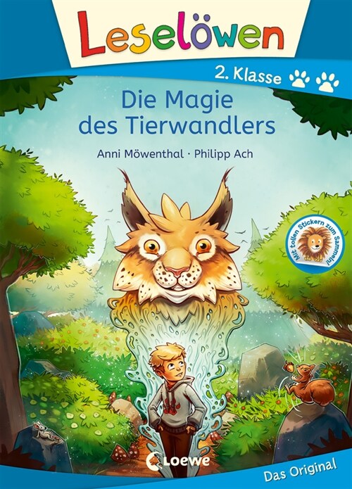Leselowen 2. Klasse - Die Magie des Tierwandlers (Hardcover)