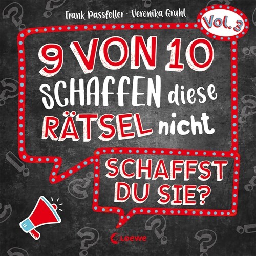 9 von 10 schaffen diese Ratsel nicht - schaffst du sie - Vol. 3 (Paperback)