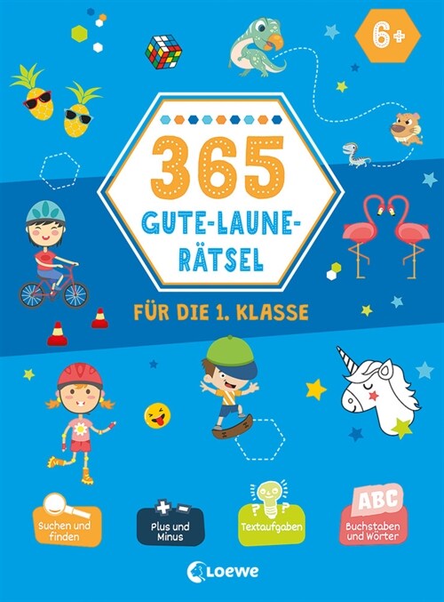 365 Gute-Laune-Ratsel fur die 1. Klasse (Paperback)