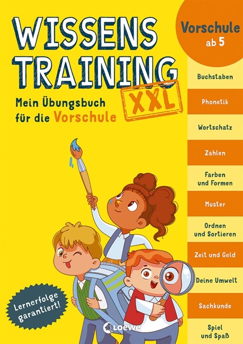 Wissenstraining XXL - Mein Ubungsbuch fur die Vorschule (Paperback)